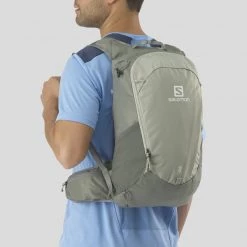 Meilleure affaire ❤️ Sacs à Dos Randonnée SALOMON TRAILBLAZER 20 WROUGHT IRON/SEDONA SAGE 22 Gris 💯 -Sacs à dos technique Soldes 9 100499 trailblazer 20 wrought iron sedona sage lc1753600 03