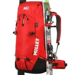 Nouveau 👍 Sacs à Dos Alpinisme MILLET PROLIGHTER 60+20 RED 23 Rouge 🧨 -Sacs à dos technique Soldes 9 101644 prolighter 60 20 red mis2270 0335 06