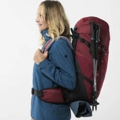 Sortie 👍 Sacs à Dos Randonnée LAFUMA ACCESS 50+10 W POMEGRANATE 22 Rouge / Noir / Gris ✔️ -Sacs à dos technique Soldes 9 101912 access 50 10 w pomegranate lfs6400 6089 03