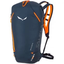 Promo ❤️ Sacs à Dos Alpinisme SALEWA ORTLES CLIMB 25 DARK DENIM 23 Bleu / Orange 🤩