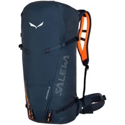 Meilleure vente 💯 Sacs à Dos Alpinisme SALEWA ORTLES WALL 32 DARK DENIM 23 Bleu / Orange ❤️