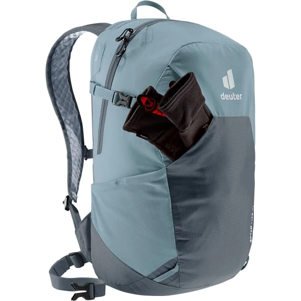 De gros 🤩 Sacs à Dos Randonnée DEUTER SPEED LITE 22 SHALE-GRAPHITE 22 Gris 😍 4 De gros 🤩 Sacs à Dos Randonnée DEUTER SPEED LITE 22 SHALE-GRAPHITE 22 Gris 😍 – Image 2