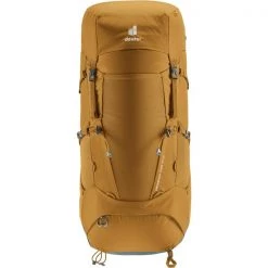 Grosses soldes 👍 Sacs à Dos Randonnée DEUTER AIRCONTACT CORE 50+10 ALMOND-TEAL 22 Marron / Bleu ❤️