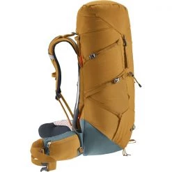 Grosses soldes 👍 Sacs à Dos Randonnée DEUTER AIRCONTACT CORE 50+10 ALMOND-TEAL 22 Marron / Bleu ❤️ -Sacs à dos technique Soldes 9 106109 aircontact core 50 10 almond teal 3350322 6318 03