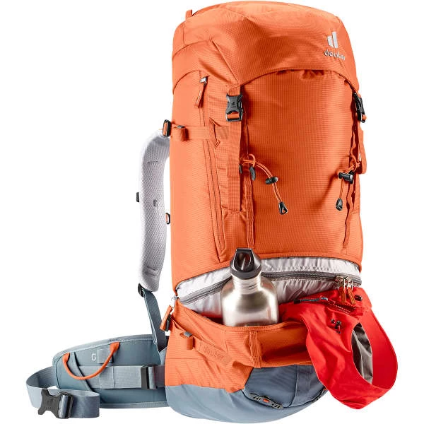 Vente flash 👍 Sacs à Dos Alpinisme DEUTER GUIDE 44+ PAPRIKA-TEAL 22 Orange / Gris 🎁 6 Vente flash 👍 Sacs à Dos Alpinisme DEUTER GUIDE 44+ PAPRIKA-TEAL 22 Orange / Gris 🎁 – Image 4
