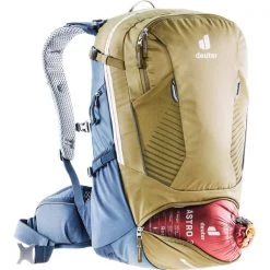 Bon marché 🤩 Sacs à Dos Vélo DEUTER TRANS ALPINE 24 CLAY-MARINE 22 Marron / Bleu ⌛ -Sacs à dos technique Soldes 9 106611 trans alpine 24 clay marine 3200021 6314 06
