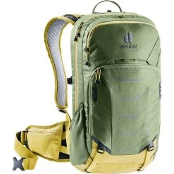De gros 👏 Sacs à Dos Vélo DEUTER ATTACK 16 KHAKI-TURMERIC 22 Vert / Jaune 🔥