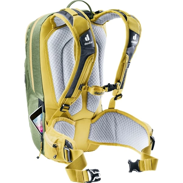 De gros 👏 Sacs à Dos Vélo DEUTER ATTACK 16 KHAKI-TURMERIC 22 Vert / Jaune 🔥 6 De gros 👏 Sacs à Dos Vélo DEUTER ATTACK 16 KHAKI-TURMERIC 22 Vert / Jaune 🔥 – Image 4