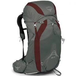 Coupon ✔️ Sacs à Dos Randonnée OSPREY EJA 38 CLOUD GREY 22 Gris / Rouge 🛒