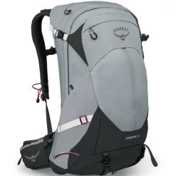 Coupon 💯 Sacs à Dos Randonnée OSPREY STRATOS 34 SMOKE GREY 22 Gris / Noir 😍