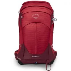 Meilleure affaire ⭐ Sacs à Dos Randonnée OSPREY STRATOS 24 POINSETTIA RED 22 Rouge ❤️ -Sacs à dos technique Soldes 9 107580 stratos 24 poinsettia red op1196 pr 03