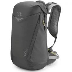 Remise 🎉 Sacs à Dos Randonnée RAB AEON ULTRA 20 ANTHRACITE MEDIUM 22 Noir 🛒