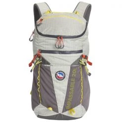 Sacs à dos technique Soldes 20 Vente flash ⌛ Sacs à Dos Randonnée BIG AGNES IMPASSABLE 20L FOG 22 Gris / Jaune / Rouge ⌛