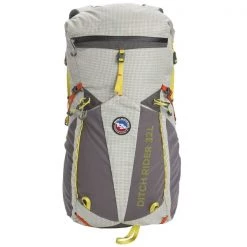 Sacs à dos technique Soldes 18 Coupon 🥰 Sacs à Dos Randonnée BIG AGNES DITCH RIDER 32L FOG 22 Gris / Jaune / Rouge 😀