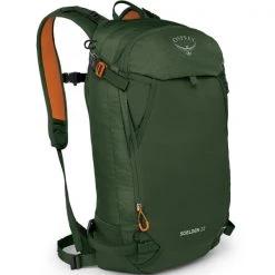 Grosses soldes ❤️ Sacs à Dos Ski OSPREY SOELDEN 22 DUSTMOSS GREEN 21 Vert ⌛