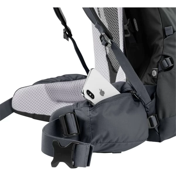 Tout neuf ⭐ Sacs à Dos Randonnée DEUTER FUTURA AIR TREK 45 + 10 SL NOIR/GRAPHITE 22 Noir ⭐ 8 Tout neuf ⭐ Sacs à Dos Randonnée DEUTER FUTURA AIR TREK 45 + 10 SL NOIR/GRAPHITE 22 Noir ⭐ – Image 6