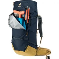 Grosses soldes 👍 Sacs à Dos Ski DEUTER RISE 34+ INK/CARAMEL 23 Bleu 👏 -Sacs à dos technique Soldes 9 93353 rise 34 ink caramel 3301122 3612 04